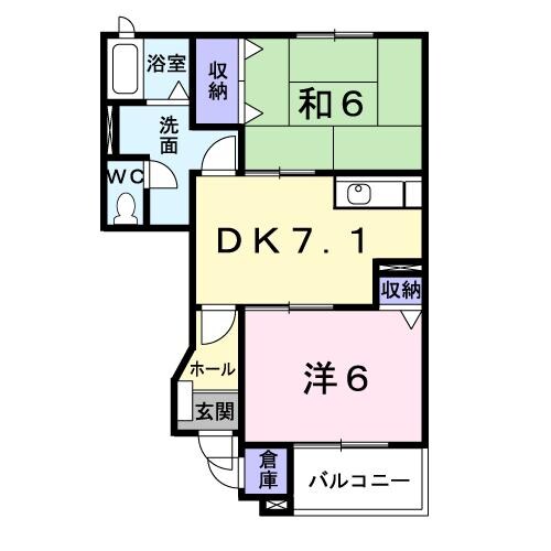 中津駅 徒歩12分 1階の物件間取画像