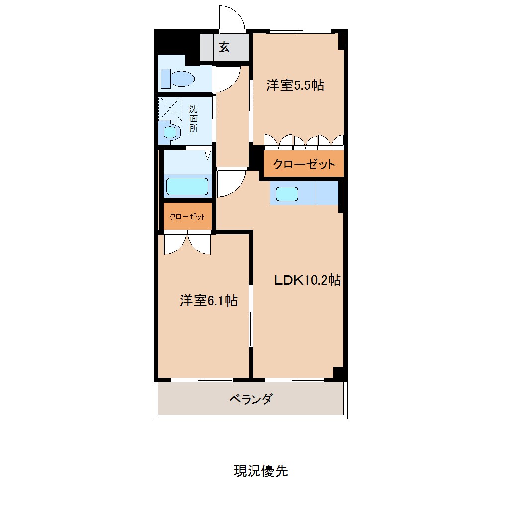 ﾌﾟﾗﾝﾄﾞｰﾙの物件間取画像