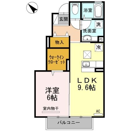 中津駅 徒歩31分 1階の物件間取画像