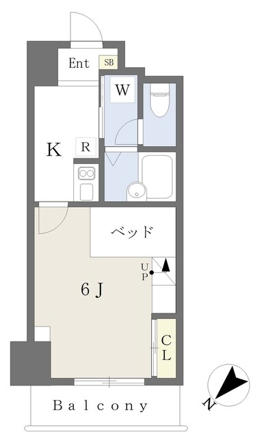 Ｆｌａｔ郡山の物件間取画像