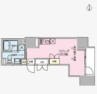 V‐Style入谷の物件間取画像