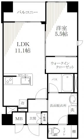 巣鴨駅 徒歩3分 3階の物件間取画像