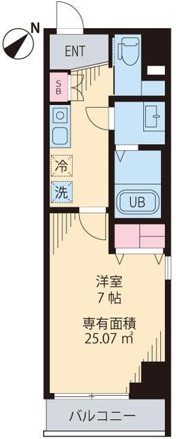 キャトル　セゾンの物件間取画像