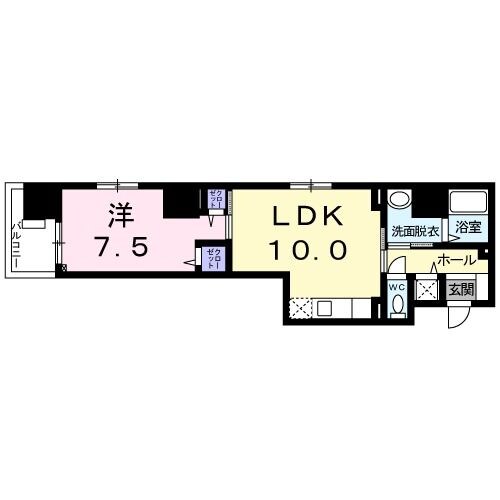 メゾン　ＴＭＤの物件間取画像