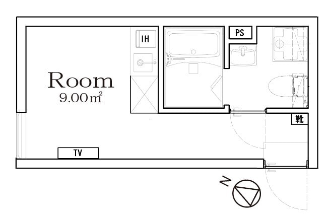 BoaSorte町屋の物件間取画像