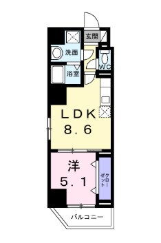メゾン西浅草やましたの物件間取画像