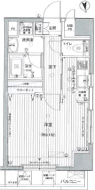 ソアブール御徒町コンフォートの物件間取画像