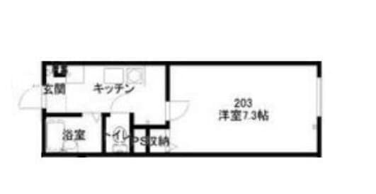 シオン　ド　エンドーの物件間取画像