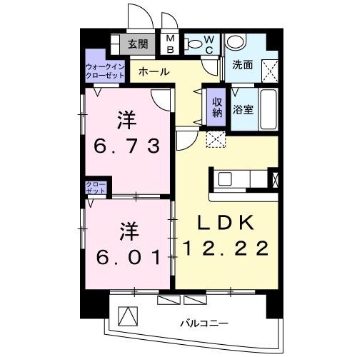 MSビルの物件間取画像