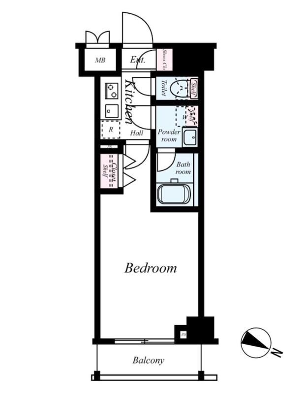 SHOKEN Residence南千住の物件間取画像