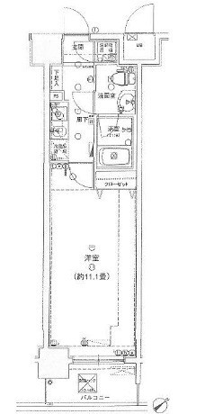 アリュージュ三ノ輪の物件間取画像