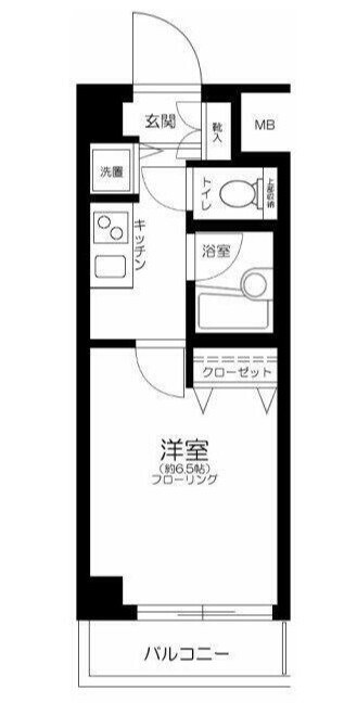 プレール・ドゥーク錦糸町の物件間取画像