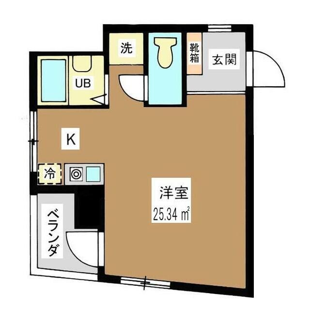 ハイツ桜の物件間取画像