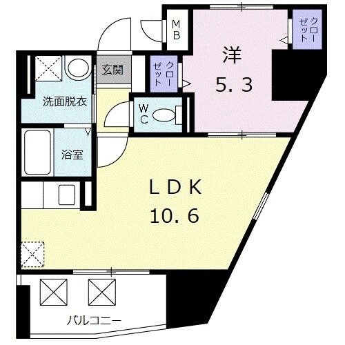 グランドルチェ　白山の物件間取画像