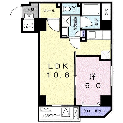 GREEN LAVRASの物件間取画像