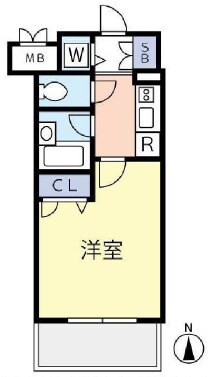 スパシエアランシア亀戸の物件間取画像