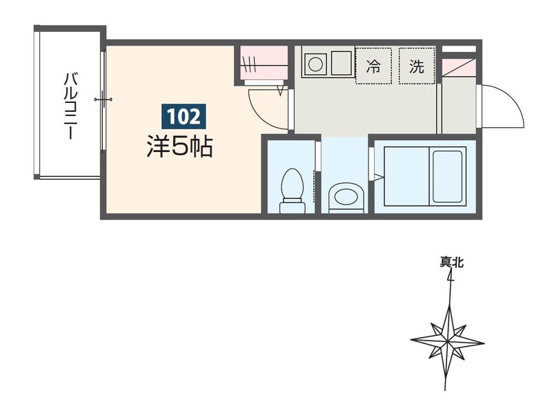 MELDIA清澄白河の物件間取画像