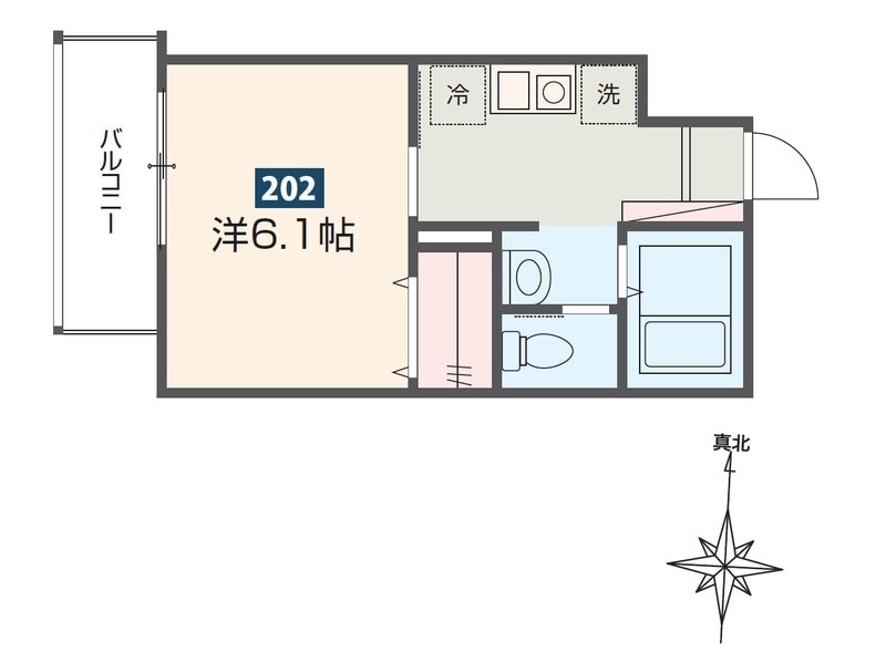 MELDIA清澄白河の物件間取画像