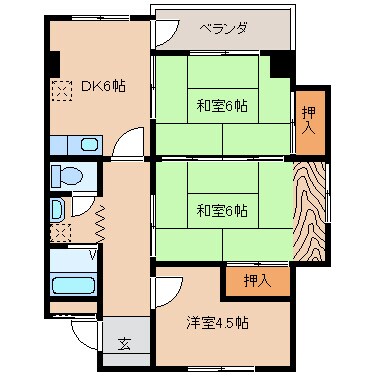 辻ニュータウンの物件間取画像