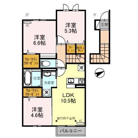 Comodo casaの物件間取画像