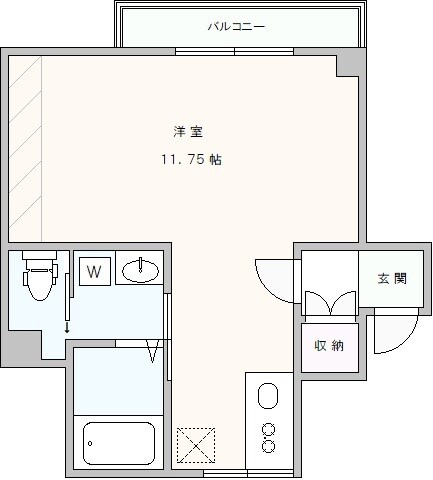 茂木マンションの物件間取画像