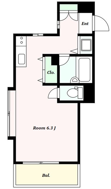 沼部駅 徒歩3分 1階の物件間取画像
