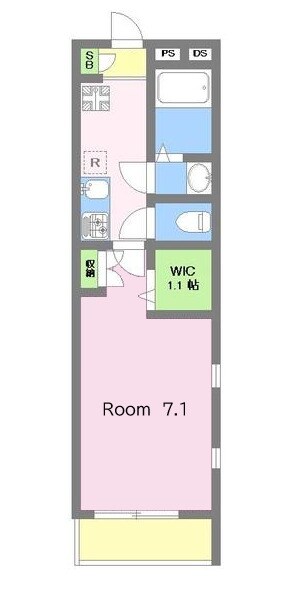 東中野駅 徒歩9分 1階の物件間取画像