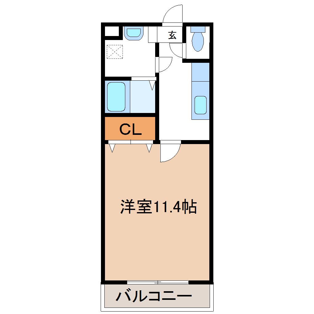 物件間取画像