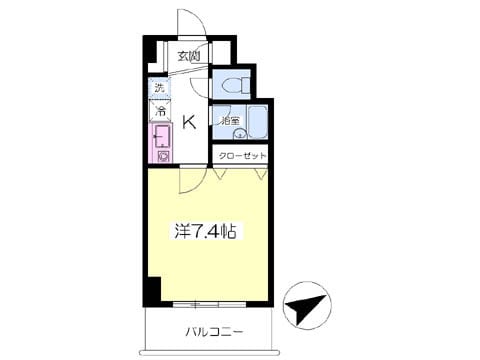 ブランコート武蔵野の物件間取画像