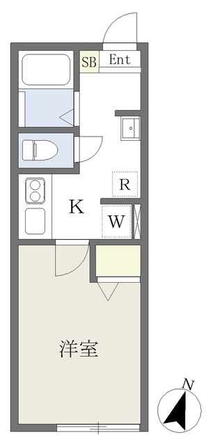 王子神谷駅 徒歩5分 3階の物件間取画像