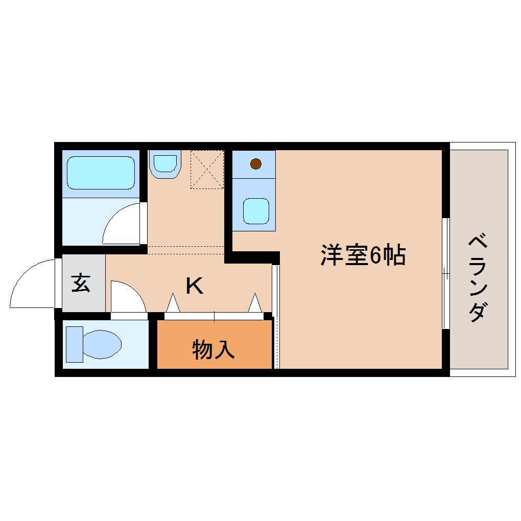 新大宮駅 徒歩17分 2階の物件間取画像