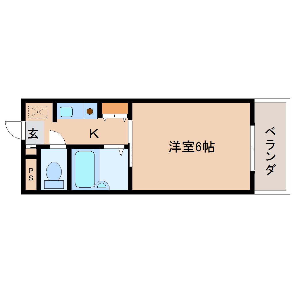 新大宮駅 徒歩8分 5階の物件間取画像