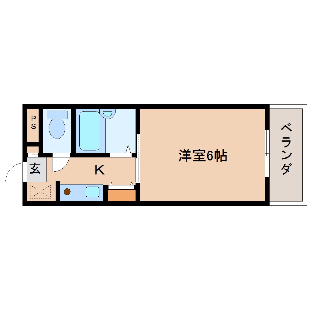 新大宮駅 徒歩8分 5階の物件間取画像