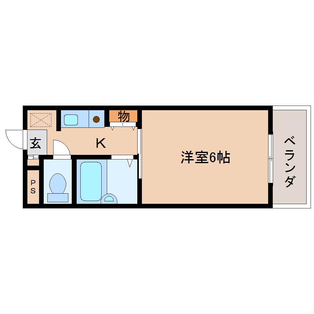 新大宮駅 徒歩8分 3階の物件間取画像