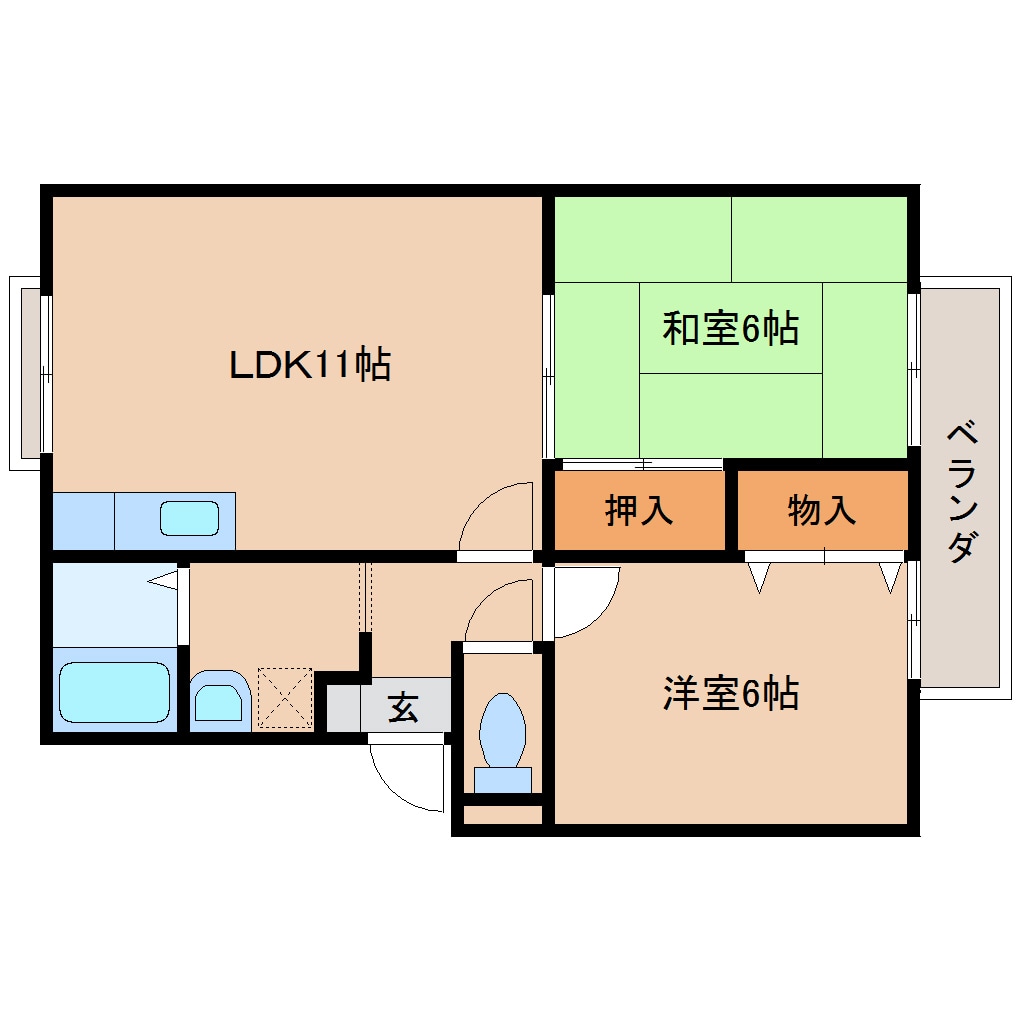 奈良駅 バス8分  神殿下車：停歩5分 1階の物件間取画像