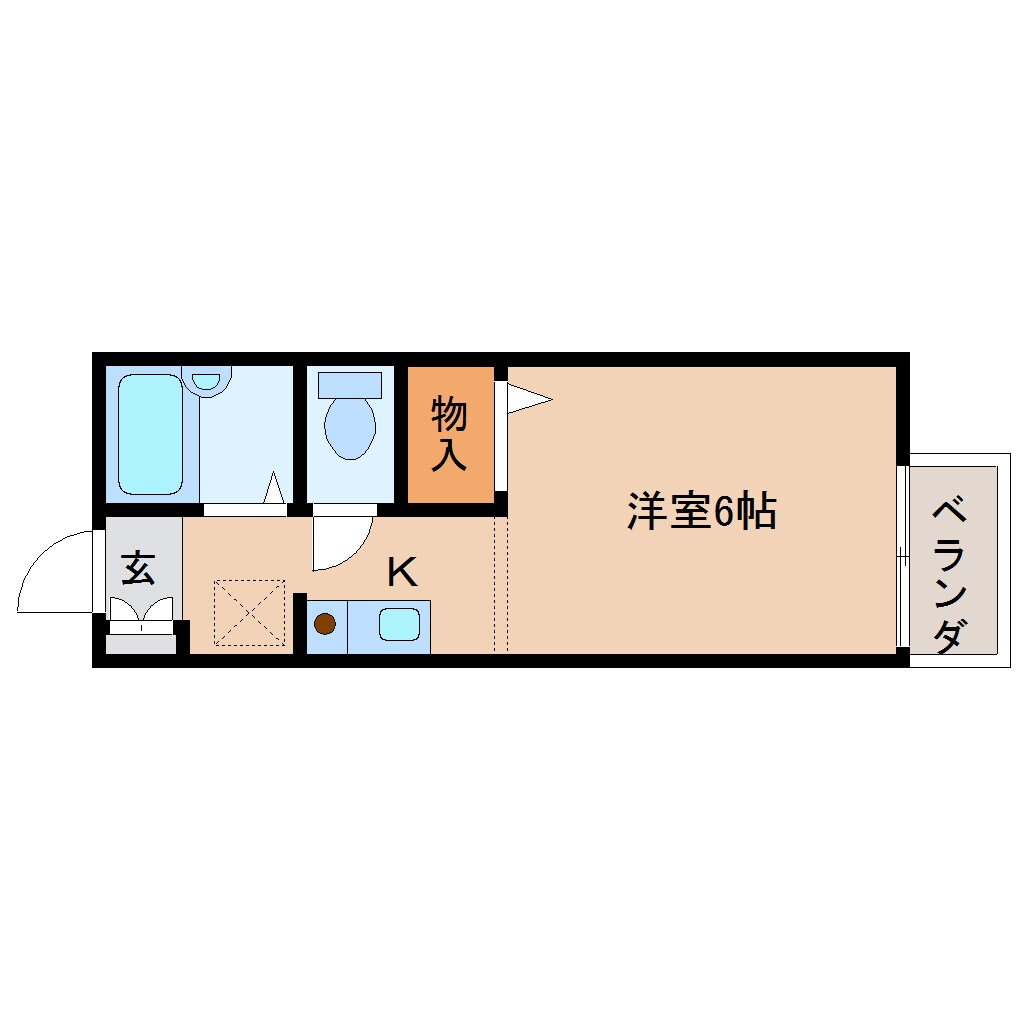 奈良駅 徒歩3分 2階の物件間取画像
