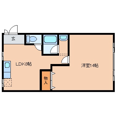 新大宮駅 徒歩18分 2階の物件間取画像