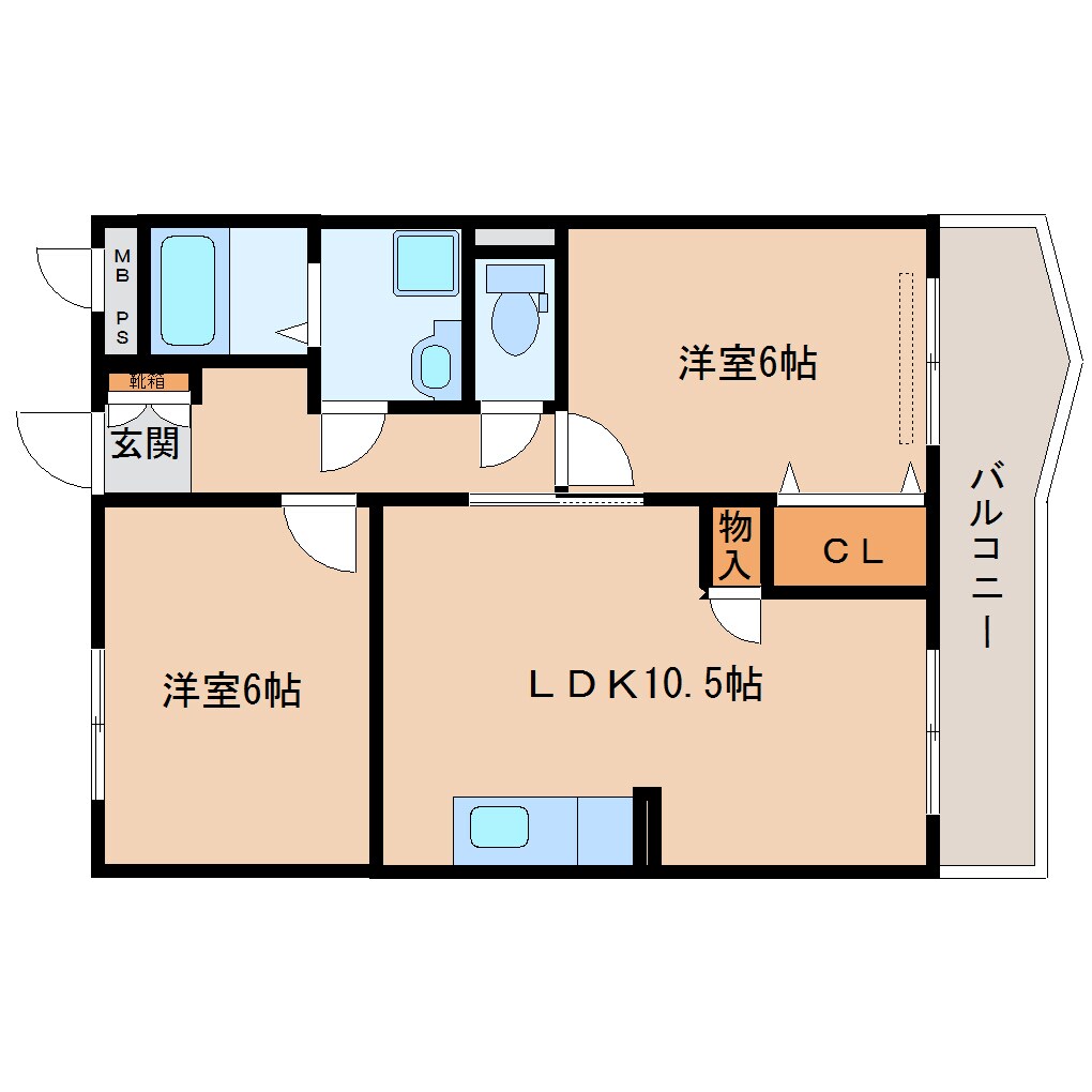 新大宮駅 徒歩12分 1階の物件間取画像