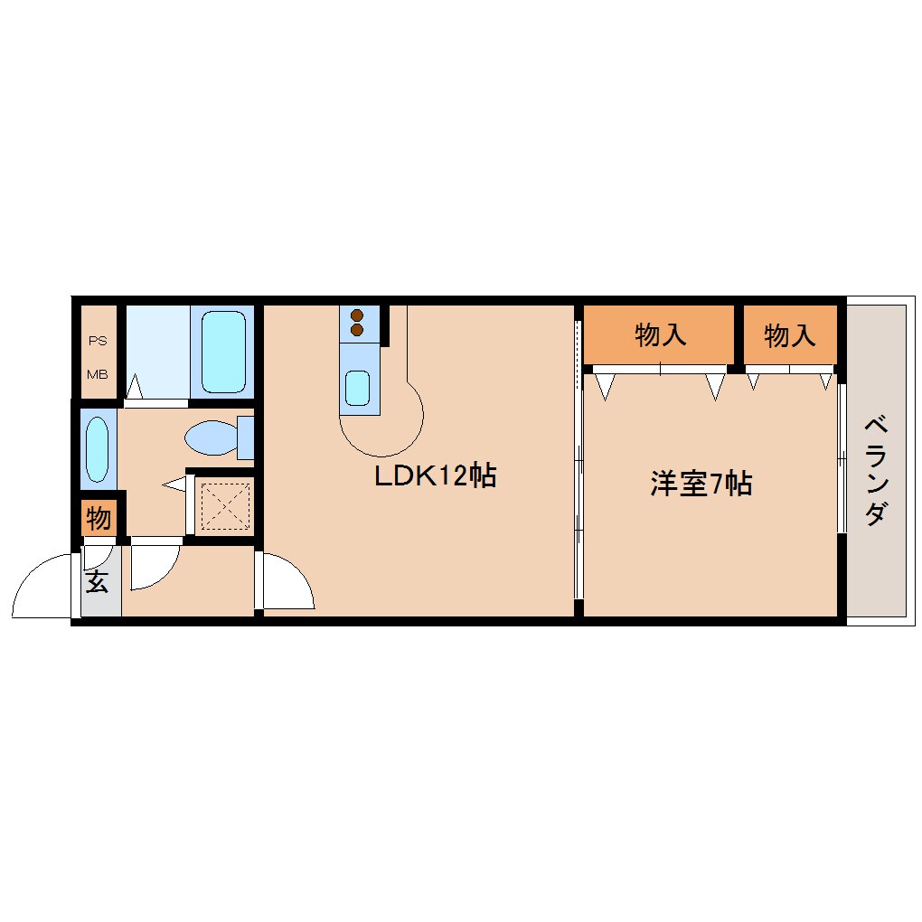 新大宮駅 徒歩10分 1階の物件間取画像