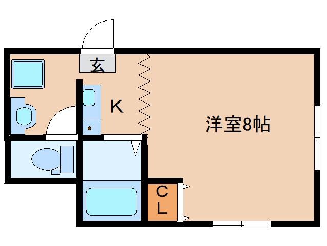 近鉄奈良駅 徒歩7分 2階の物件間取画像