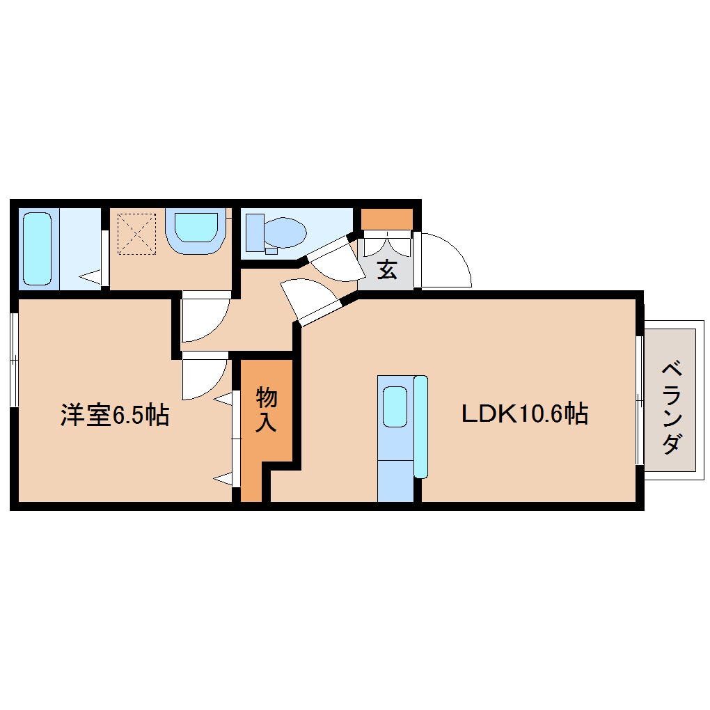 新大宮駅 バス8分  柏木町南下車：停歩3分 2階の物件間取画像