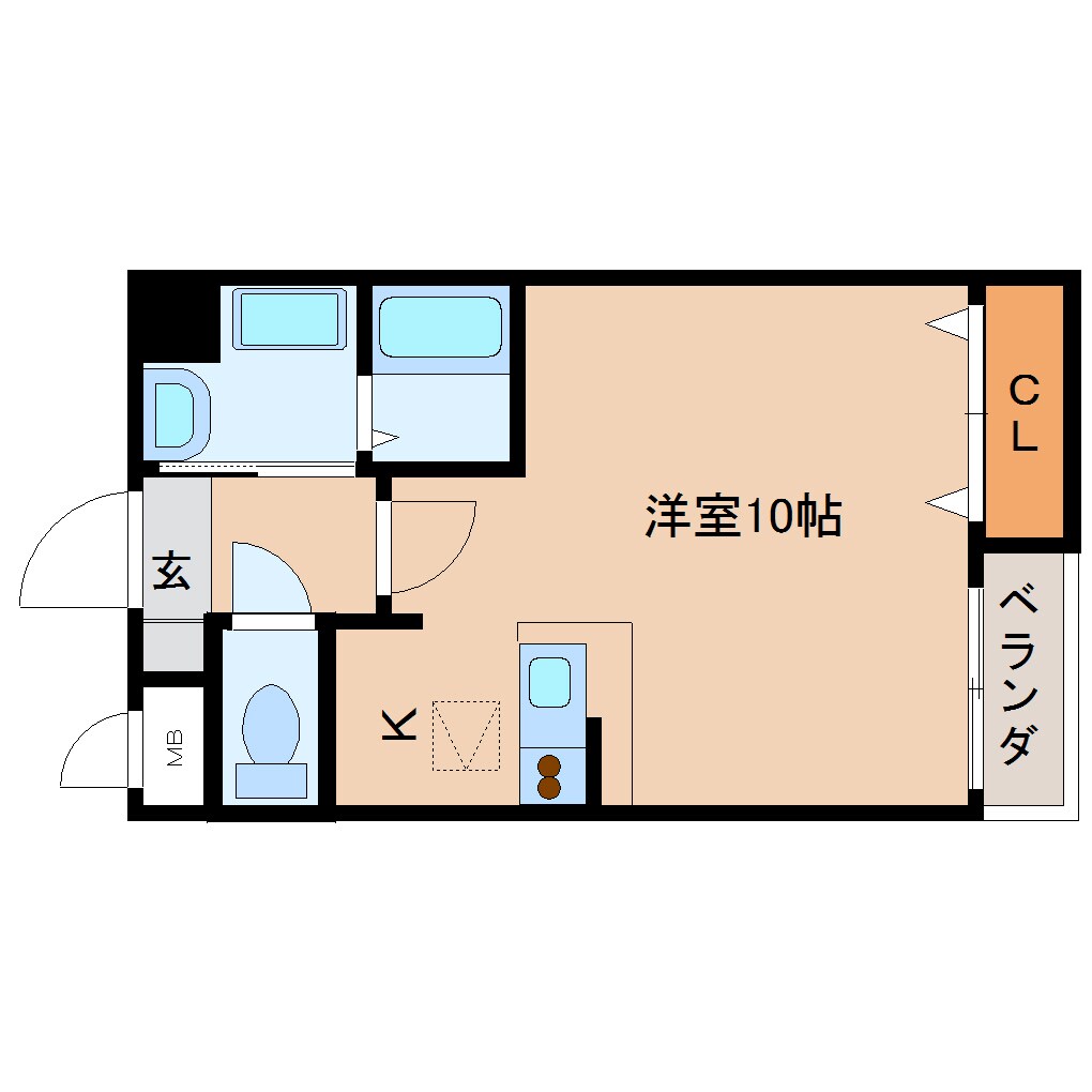 近鉄奈良駅 徒歩8分 1階の物件間取画像