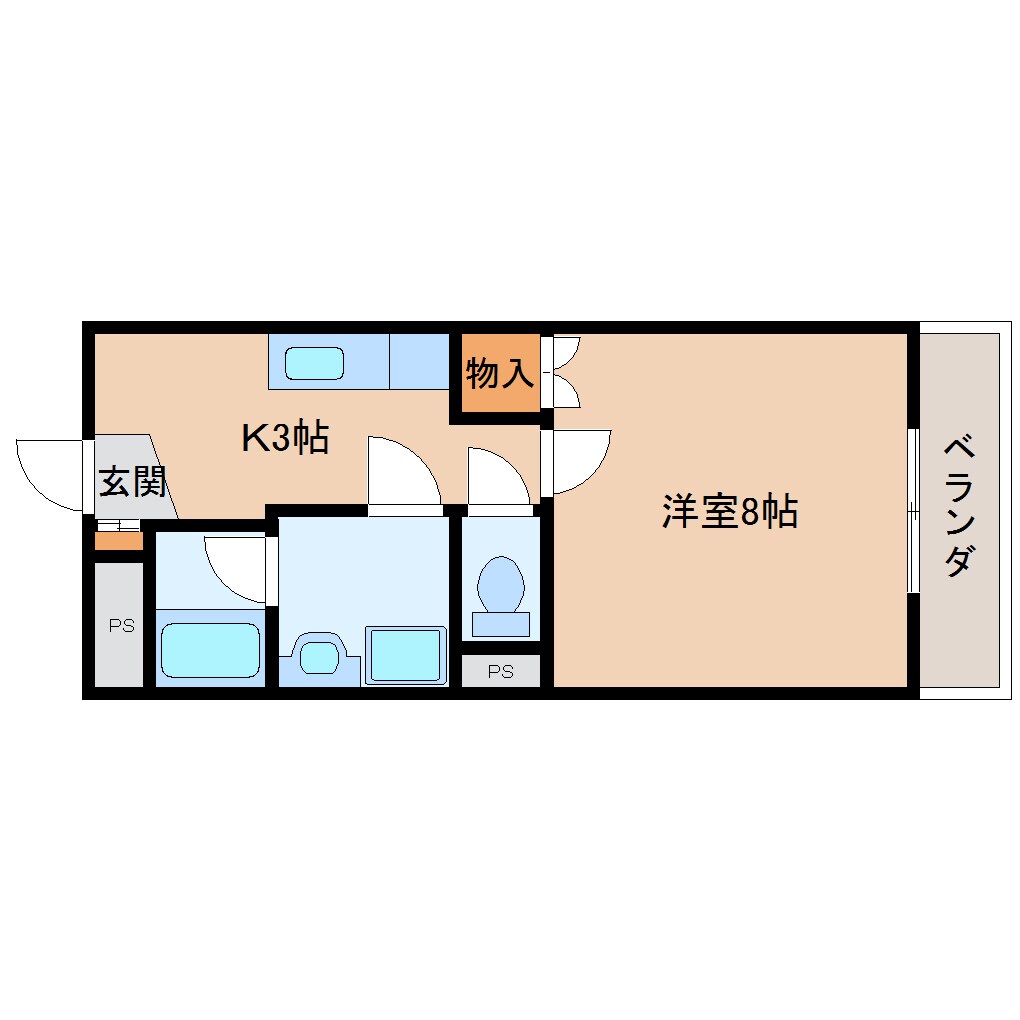 新大宮駅 徒歩12分 3階の物件間取画像