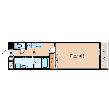 尼ケ辻駅 徒歩10分 1階の物件間取画像