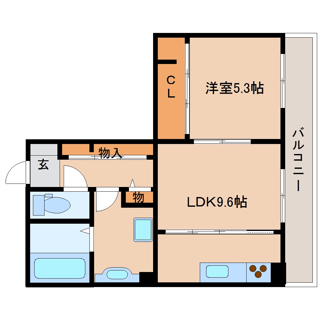 奈良駅 徒歩14分 2階の物件間取画像