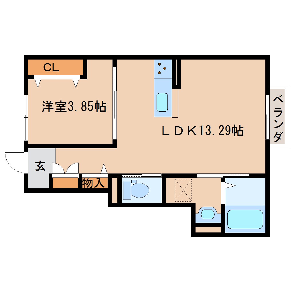 新大宮駅 徒歩20分 1階の物件間取画像