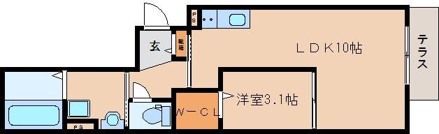 物件間取画像