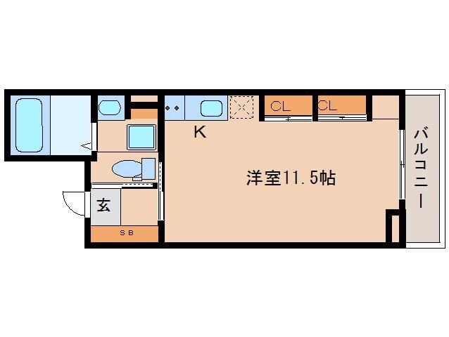 COZY奈良公園の物件間取画像