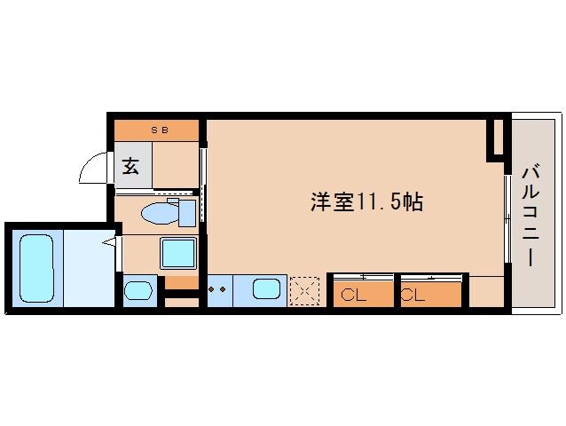 COZY奈良公園の物件間取画像