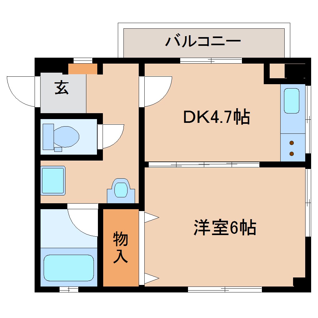 マーメイドTの物件間取画像
